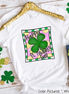 Happy St Paddys Day Clover Tee