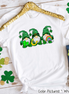 Gnome Trio St Patricks Day Tee