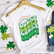 Retro Lucky St Patricks Day Tee