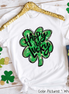 Happy Go Lucky Clover St Patricks Day Tee