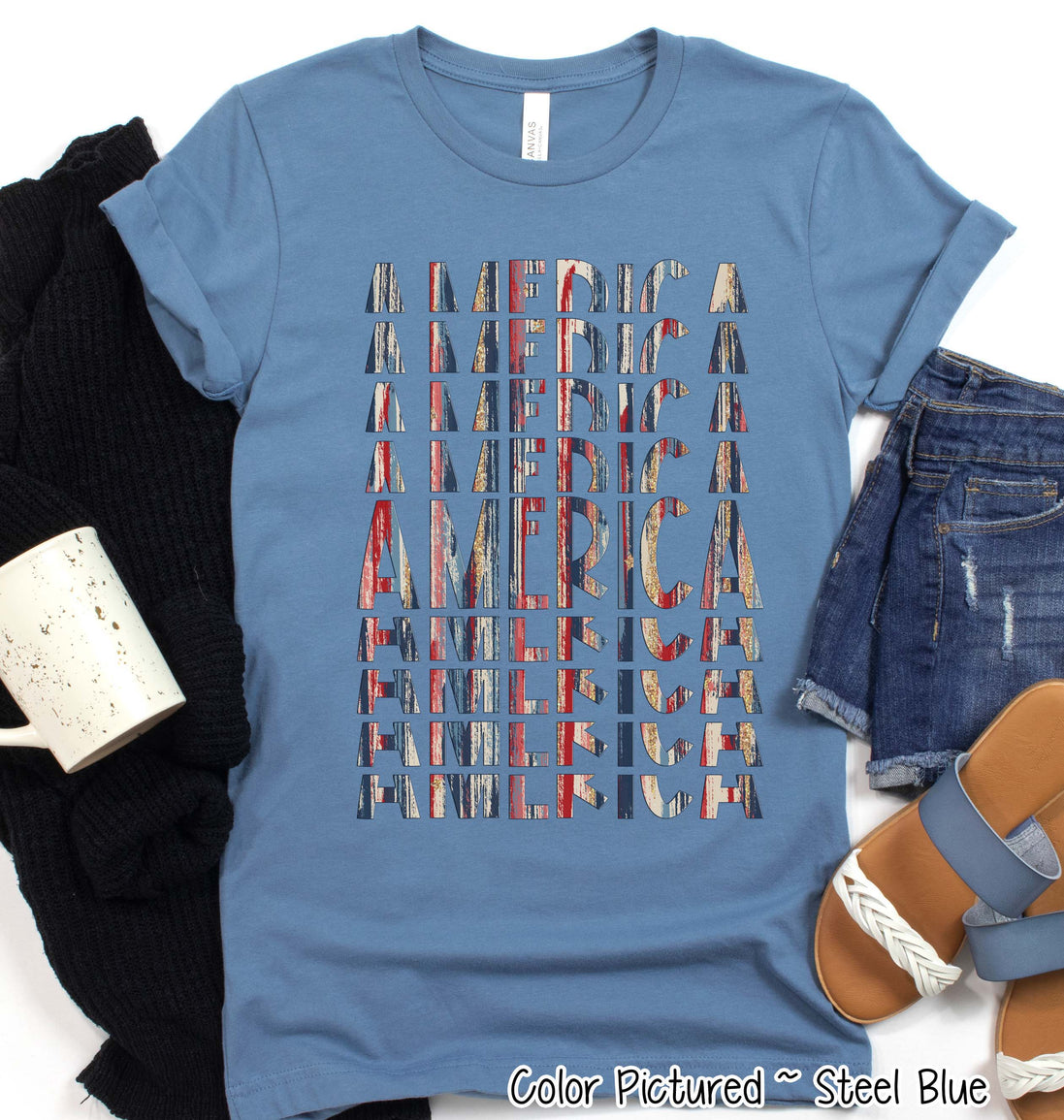 America Patriotic Tee