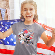 Little Miss Liberty Patriotic Tee