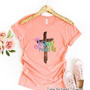 Jesus Paid It All Cross Tee