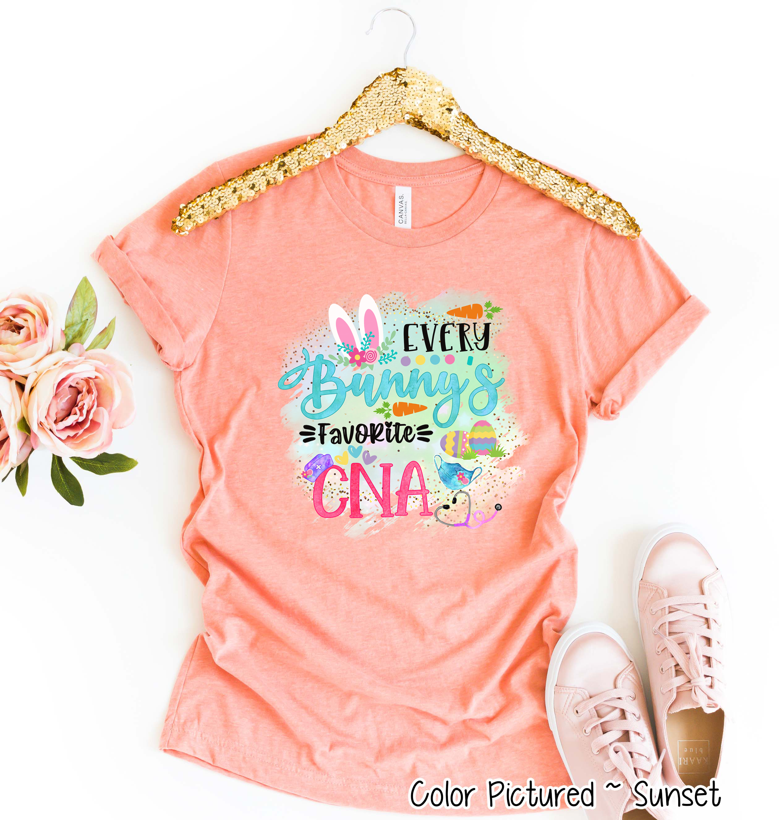 Every Bunny's Favorite CNA Easter Tee