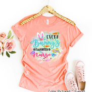 Every Bunny's Favorite Nurse Easter Tee