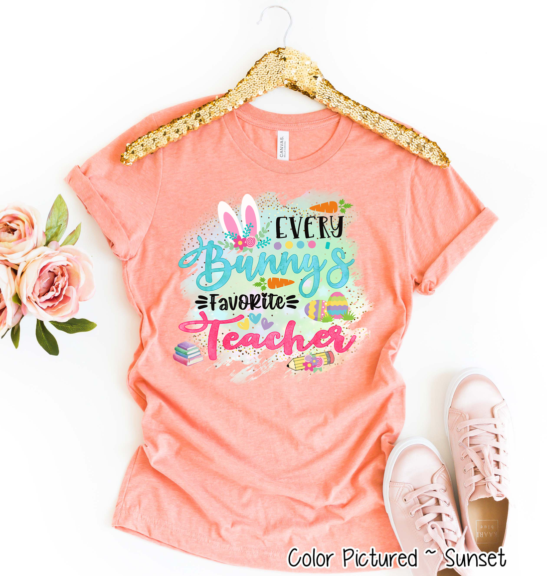 Every Bunny's Favorite Teacher Easter Tee