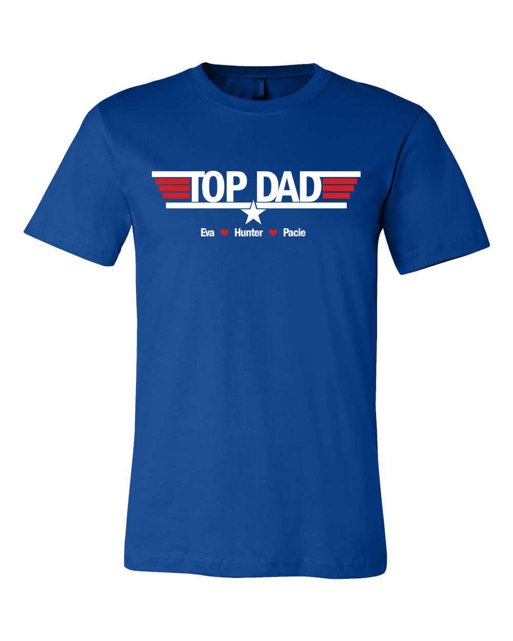 Top Dad-Top Papa Custom Tee