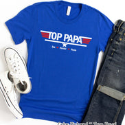 Top Dad-Top Papa Custom Tee