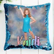 Personalized Flip Sequin Photo Pillow - Too Cute Custom Designs