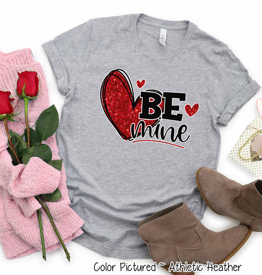 Be Mine Red Heart Valentine Shirt