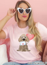 Golden Doodle Dog Letter Valentine Shirt