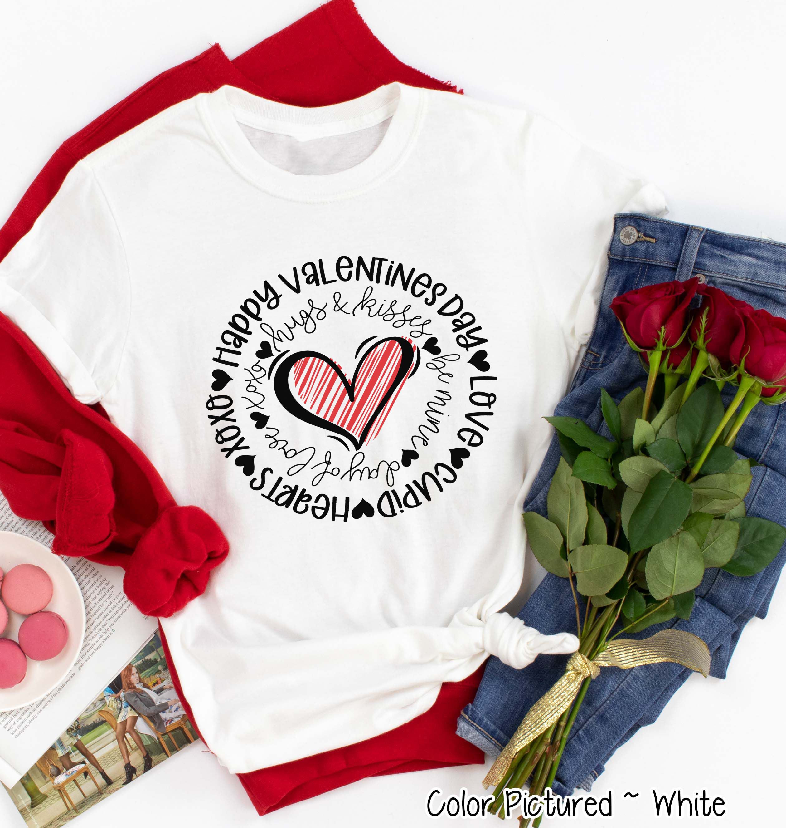 Happy Valentines Day XOXO Love Cupid Shirt