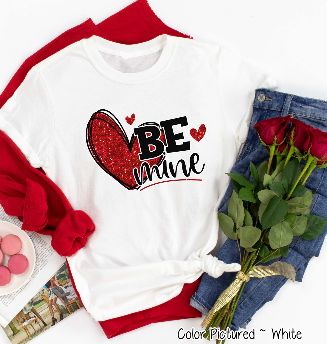 Be Mine Red Heart Valentine Shirt