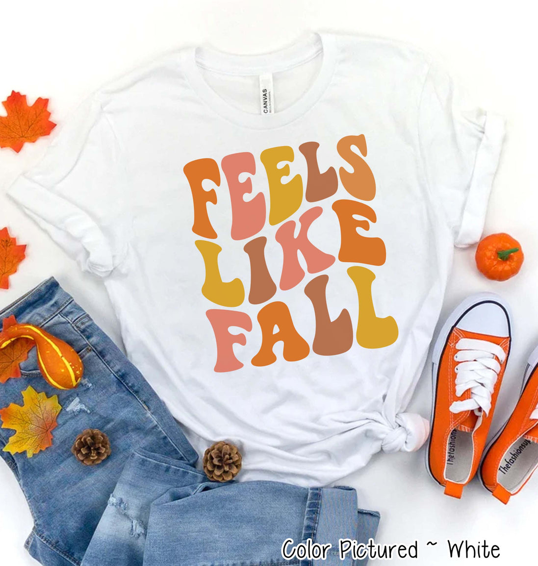 Retro Feels Like Fall Tee