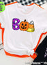 Boo Pumpkin Doodle Halloween Tee