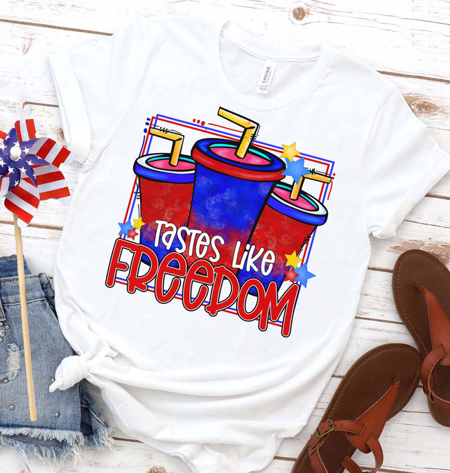 Tastes Like Freedom Patriotic Tee
