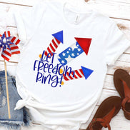 Let Freedom Ring Fireworks Tee