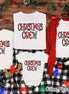 Buffalo Plaid & Leopard Print Christmas Crew Family Tee