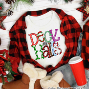 Deck the Halls Christmas Tee