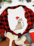 Yellow Lab Dog Christmas Tee