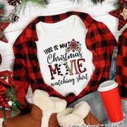 Christmas Movie Watching Tee