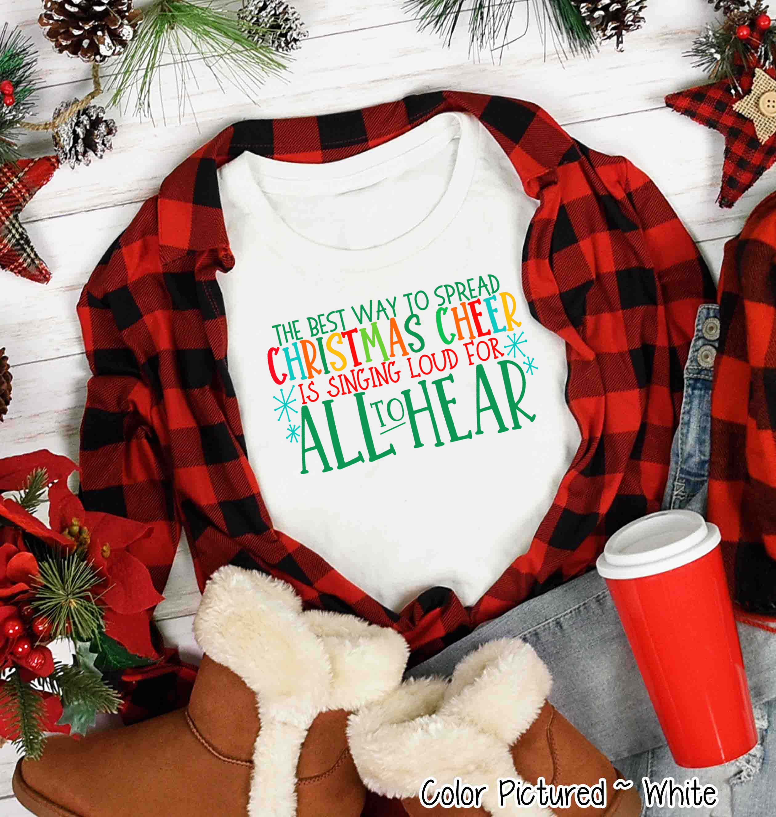 Christmas Cheer Elf Tee