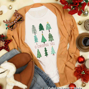 O Christmas Tree Multi Tree Tee