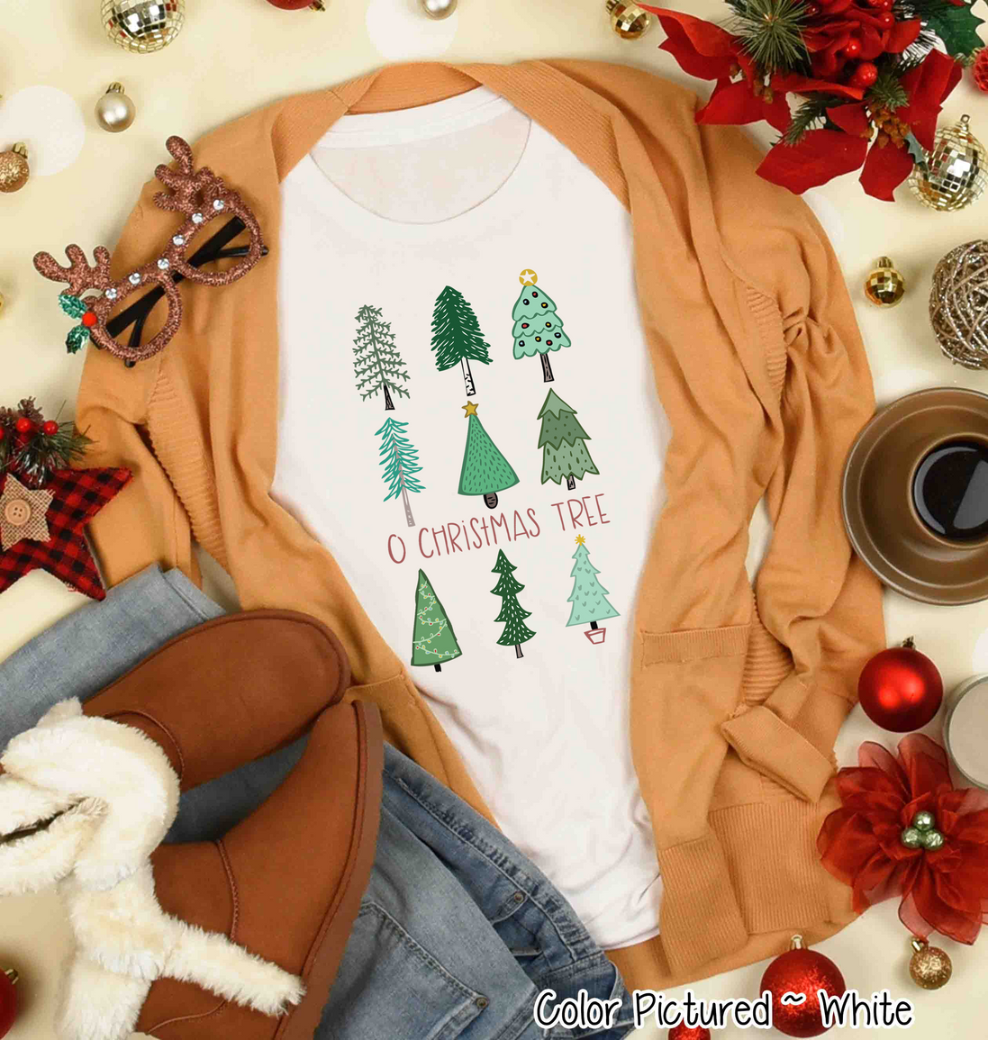 O Christmas Tree Multi Tree Tee