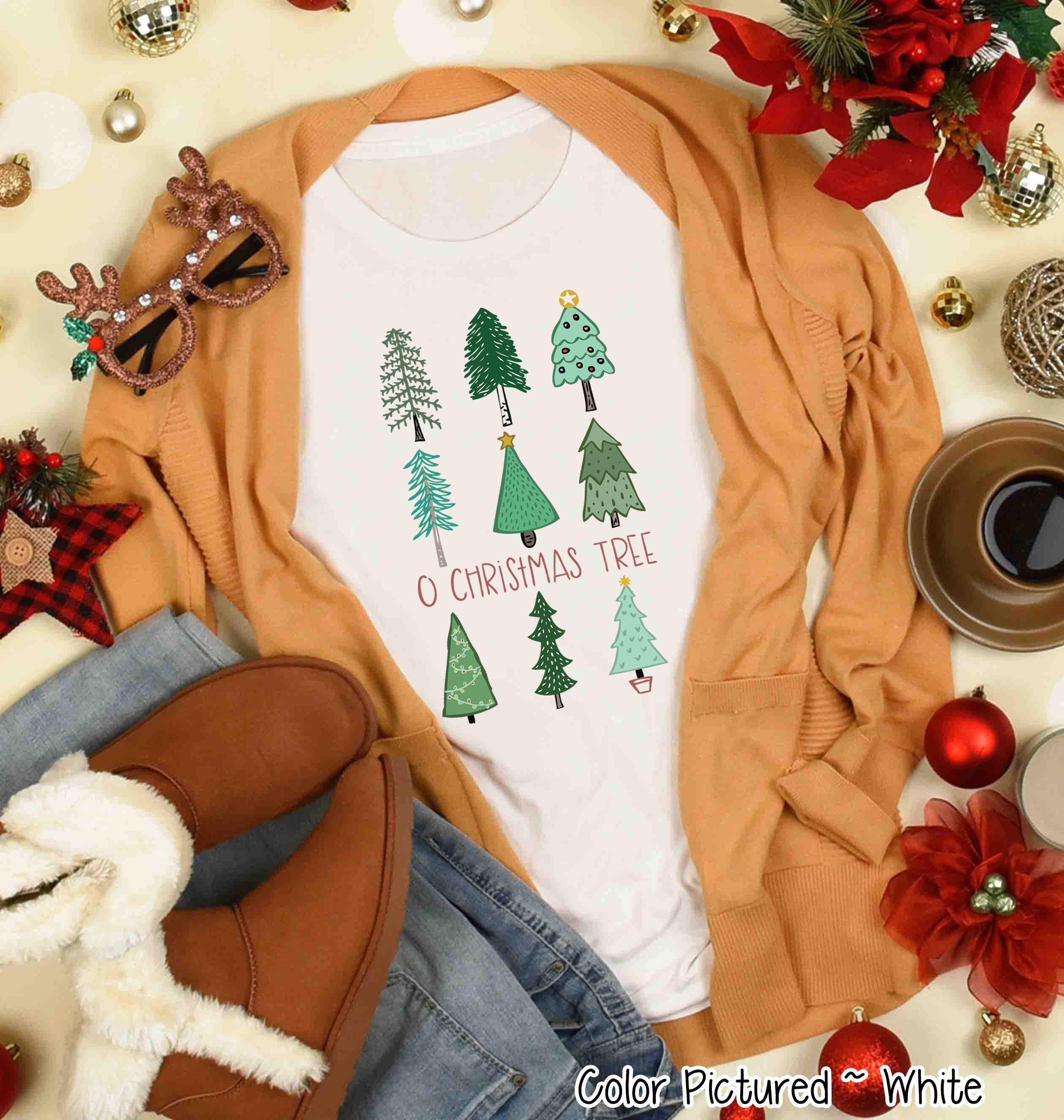 O Christmas Tree Multi Tree Tee