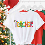 Teacher Christmas Tee