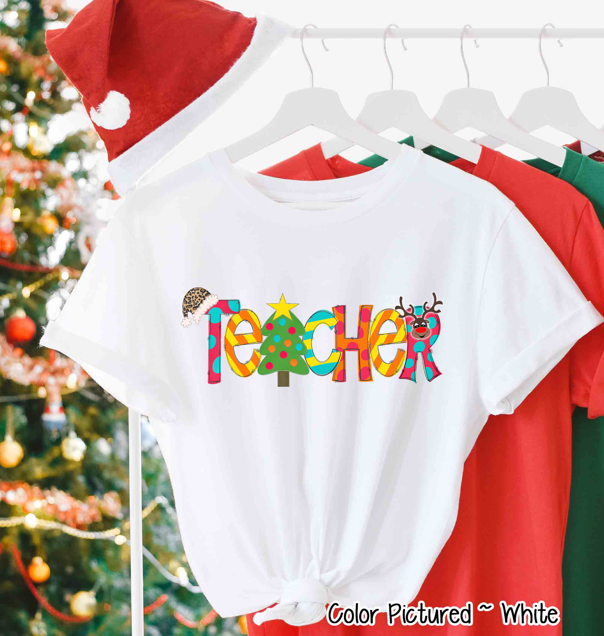 Teacher Christmas Tee