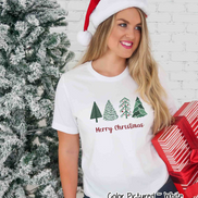 Minimalist Christmas Tree Tee