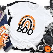 Halloween Rainbow Boo Shirt