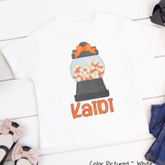 Custom Candy Corn Machine Youth, Toddler, Infant Halloween Tee