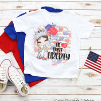 Little Miss Liberty Patriotic Tee