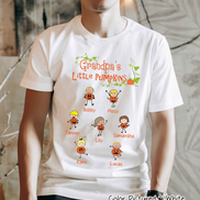 Mom, Grandma, Grandpa etc. Little Pumpkins  ~ Custom Named Kids Pumpkin Tee