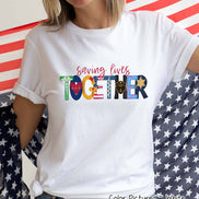 Saving Lives Together First Responders Tee