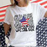 National Anthem Word Art Tee