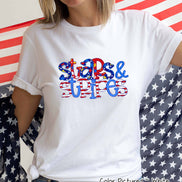 Stars & Stripes Patriotic Tee