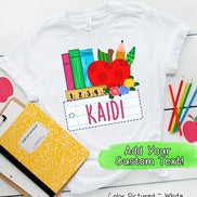 Personalized Back to School Tee