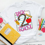 Back to School Leopard Tee