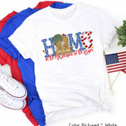 Home of the Free Combat Boots Tee
