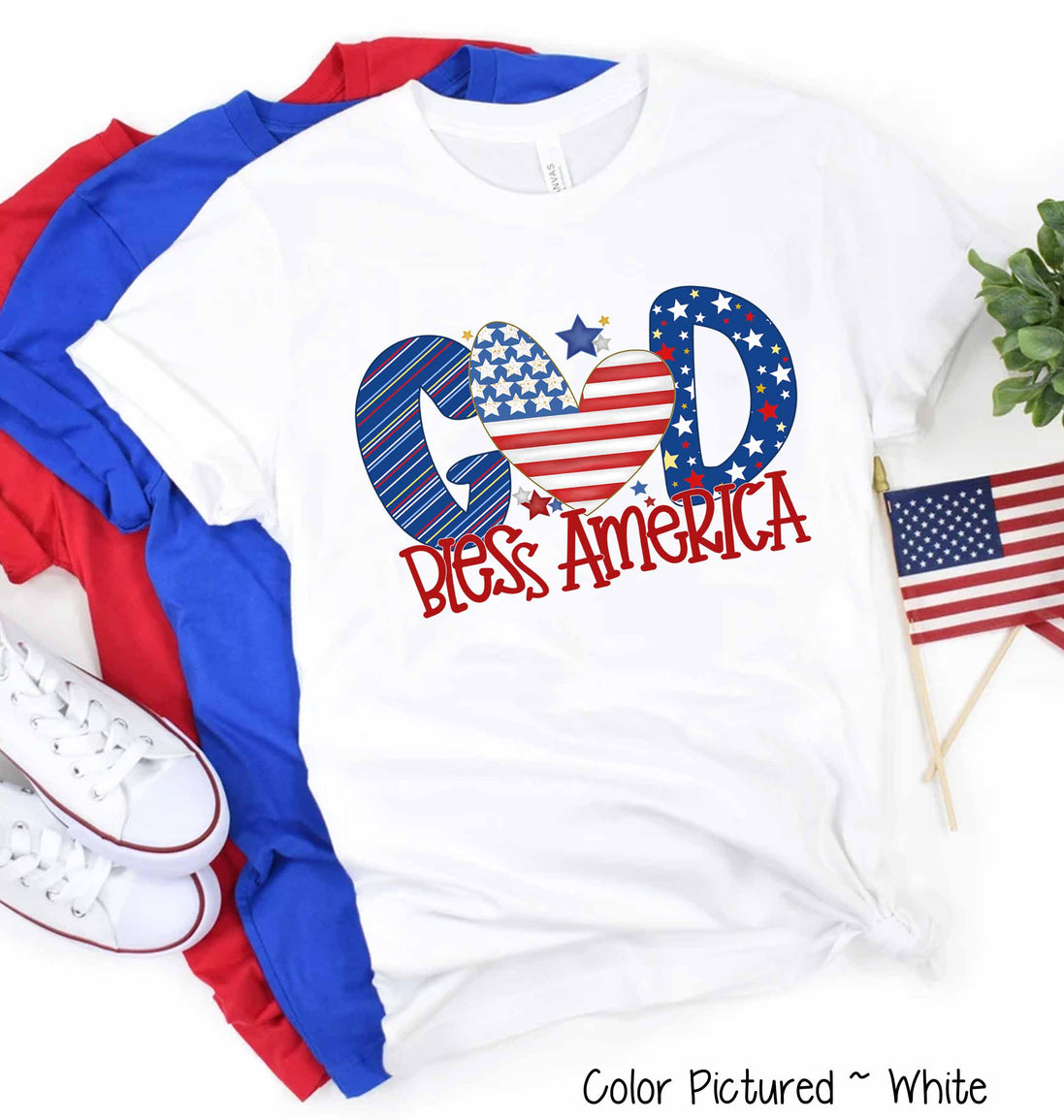 God Bless America Tee