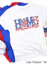 Home of the Free Patriotic Tee