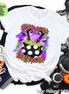 Double Trouble Witch Halloween Tee