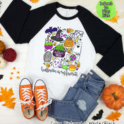Halloween is My Favorite Halloween Raglan Tee