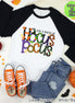 Just A Bunch of Hocus Pocus Halloween Raglan Tee