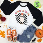 Creep It Real Halloween Raglan Tee