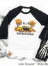 Get In Losers Were Saving Halloweentown Halloween Raglan Tee