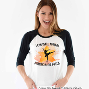 I Can Smell Autumn Dancing in the Breeze Raglan Tee